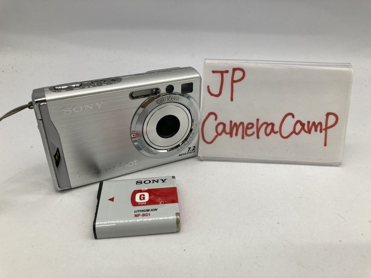 Buy Sony Cyber-shot DSC-W80 7.2MP Digital Camera - Silver online