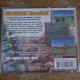 Xicat Interactive Coaster Works Sega Dreamcast Simulation Manual E 2001 NTSC-U/C