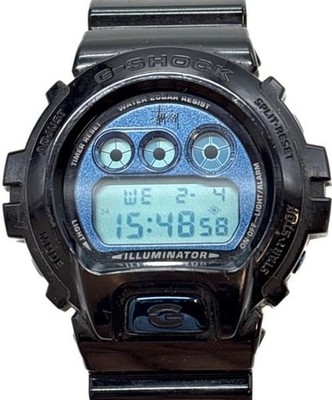 Casio DW-6900ST Stussy 30th Anniversary Digital Watch Black Men's