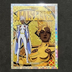 2025 Topps Finest X-Men '97 - Storm #85 MASTERS X-Fractor #/97 Rare