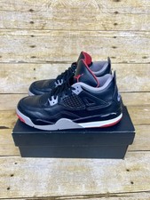 Nike Air Jordan 4 Retro Reimagined Bred PS Kid's Size 3Y Sneakers BQ7669-006