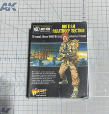 Bolt Action: British Paratroop Section - WWII 28mm 10 Metal Troops SEALED