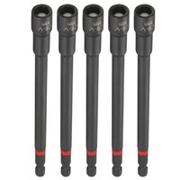"5X Nussaufsatz 8Mm 1/4\" 6-Kant 6\" Magnet FüR Bohrerbits"