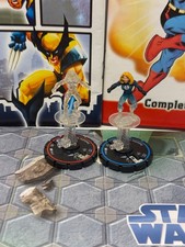 Heroclix Lot of 2: Invisible Woman 45 44 RARE 2002 Hypertime DC 5 EAF3