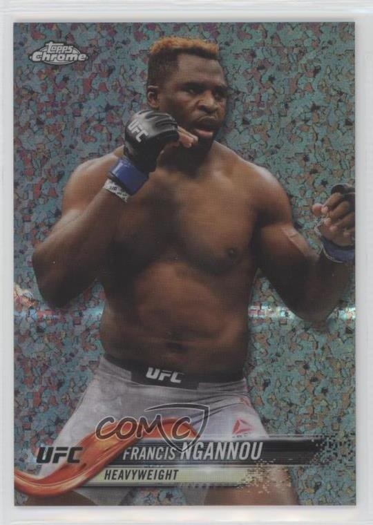 2018 Topps Chrome UFC Diamond Francis Ngannou #32