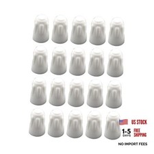 20PCS White Ceramic Wire Connector 18-8 AWG Twist Cap Suitable for High