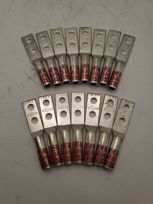 (Lot Of 15) IZZY Two Hole Lug Red i22-14