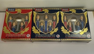 PEZ Presidents United States Full Set Vol VII VIII IX Sealed Nixon Reagan Obama