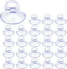 24Pcs Car Glass Windshield Sunshade Suction Cups PVC Sucker for Windows Bathroom