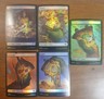 Magic the Gathering - FOIL Pizza Lands - #0253 - 0257 - TMNT - NM/M Mtg