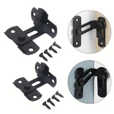 Innovative Design Adjustable Stop 90 Degree Right Angle Door Latch Locks