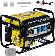 Stromerzeuger Benzin 3500W Generator 230V 12V Notstromaggregat Camping Baustelle