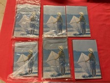6 Magnetic Acrylic Clear Picture Frames One 3.5" X 5" Five 4  x 6  UNUSED