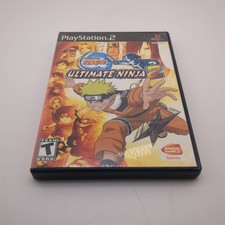 Naruto Ultimate Ninja 2 PlayStation 2 PS2 Video Game Fighting Action CIB Mint
