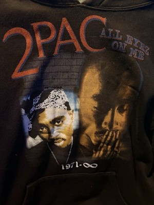 Tupac All Eyes On Me Hoodie Small