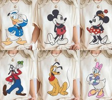 Disney Mickey  Friends Mickey Mouse Vintage Portrait Shirt Unisex Tee