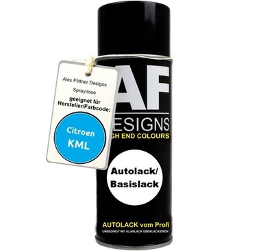 Für Citroen KML Bleu KLM Spraydose Basislack Sprühdose 400ml