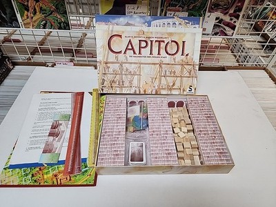 Schmidt Capitol Board Game Complete Used