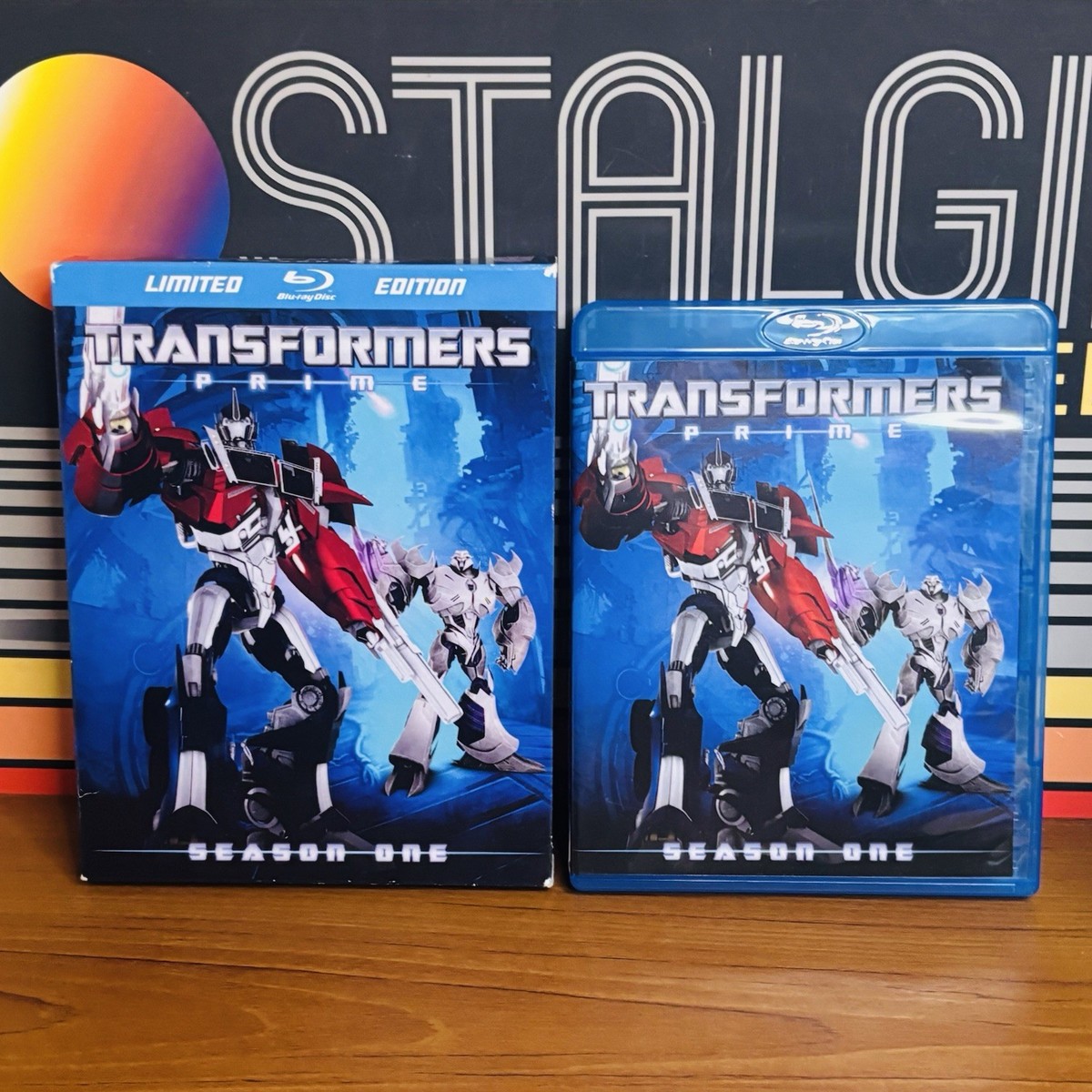 Transformers Prime Season One Bluray Limited Edition w/ Slipcover