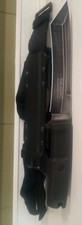 Pre-owned*Fulcrum Style Military Fixed Blade*Sheath*Tanto*Rubber Scale*9cr18mov