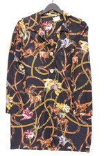 ✅ Zara vestito per le signore taglia 36, S con disegno animalier nero ✅