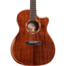 Washburn G55CE Grand Auditorium Acoustic-Electric Guitar, Koa Top