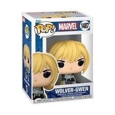 Funko Pop!  Spider-Gwen: Gwenverse Wolver-Gwen #1487 Vinyl Figure with Case