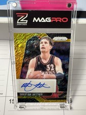 Christian Laettner 2024-25 Panini Prizm True Gold Shimmer Auto /10 #SIG-CLH