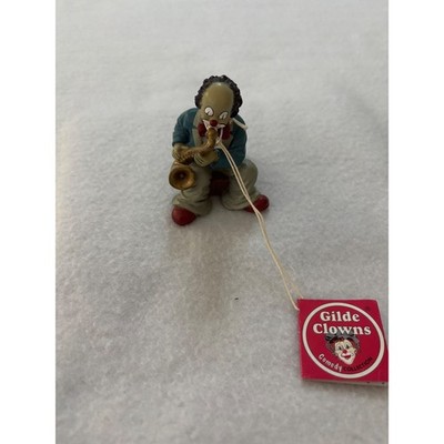 Gilde Clowns Comedy Collection Saxophone Player Figurine Hand Painted Vintage