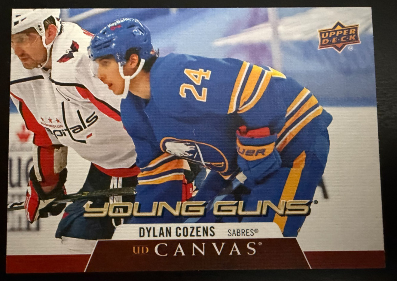 DYLAN COZENS 2020-21 UPPER DECK YOUNG GUNS CANVAS ROOKIE CARD YG RC #C233 233