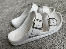Betula by Birkenstock Arizona EVA white sandals EU 39 UK 5.5 worn just once 
