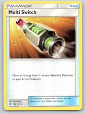 2017 POKEMON MULTI SWITCH GUARDIANS RISING 129/145 UC NM A71214 FREE S&H