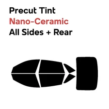 Precut Window Film Automotive Nano Ceramic Tint for BMW M6 2018-2018 Gran Coupe