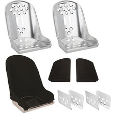 Lightened Bomber Seat Pad And Cover Kit Wmounting Brackets Lightened Bomber Seat Pad And Cover Kit Wmounting Brackets