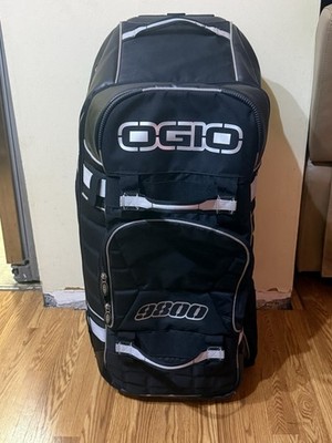Ogio Rig 9800 Sled Wheeled Rolling Gear Bag Suitcase Luggage Travel Duffle Black