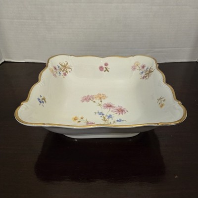 VTG Edelstein Bavaria Maria-Theresia Lorraine  Square Serving Bowl 9'' x 9''