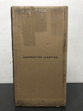 Gen Lighting 8313802-12: Small Black 2-Light Outdoor Wall Lantern