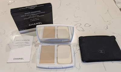 Chanel White Essentiel Light Reflecting Compact Foundation 50 Beige Dore - image 1 of 3