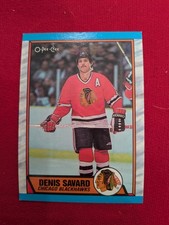 1989 O-PEE-CHEE CHICAGO BLACKHAWKS DENIS SAVARD #5 INVPV1