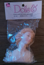 VTG Mangelsens Porcelain2-1/2" Lady Head And Hands-Original Packaging 168-58 NEW