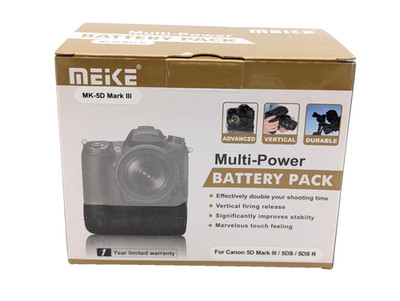 Meike MK-5D Mark III Battery Pack für Canon 5D Mark III | UNBENUTZT in OVP