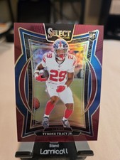 2024 Panini Select - Concourse Tyrone Tracy Jr. Maroon Prizm /149 (RC) Giants!!