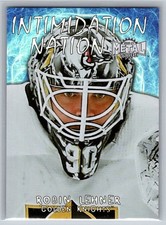 2020-21 SkyBox Metal Universe Robin Lehner Intimidation Nation #IN-23