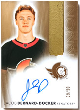 2021-22 UD The Cup Rookie Class Of 2022 Auto Jacob Bernard-Docker /50 Sens Wings