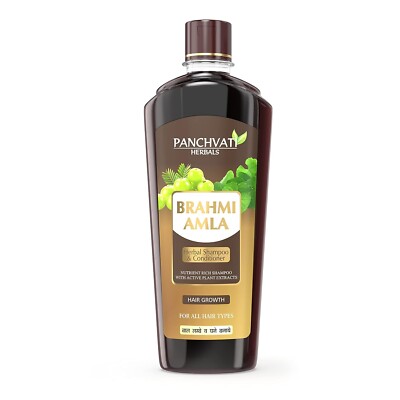 Panchvati Herbals Brahmi Amla Shampoo With Conditioner Hair Growth - 450 Ml