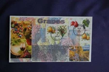 Grapes 5c Sheet Stamp Combo FDC Bullfrog Sc#5177 13603 W/ 3 combos