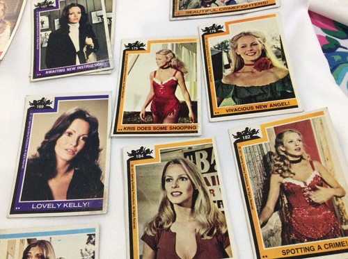 Charlie's Angels cards Vintage 1979 tv bubble gum collection 78 cards + stickers - Picture 7 of 11