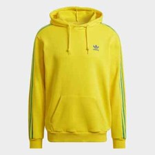 adidas Originals Men's 3-Stripes Trefoil Hoodie HK7398