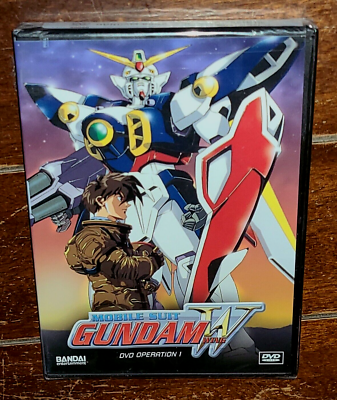 Gundam Wing - Operation 1 (DVD, 2004, Bandai) Free Shipping