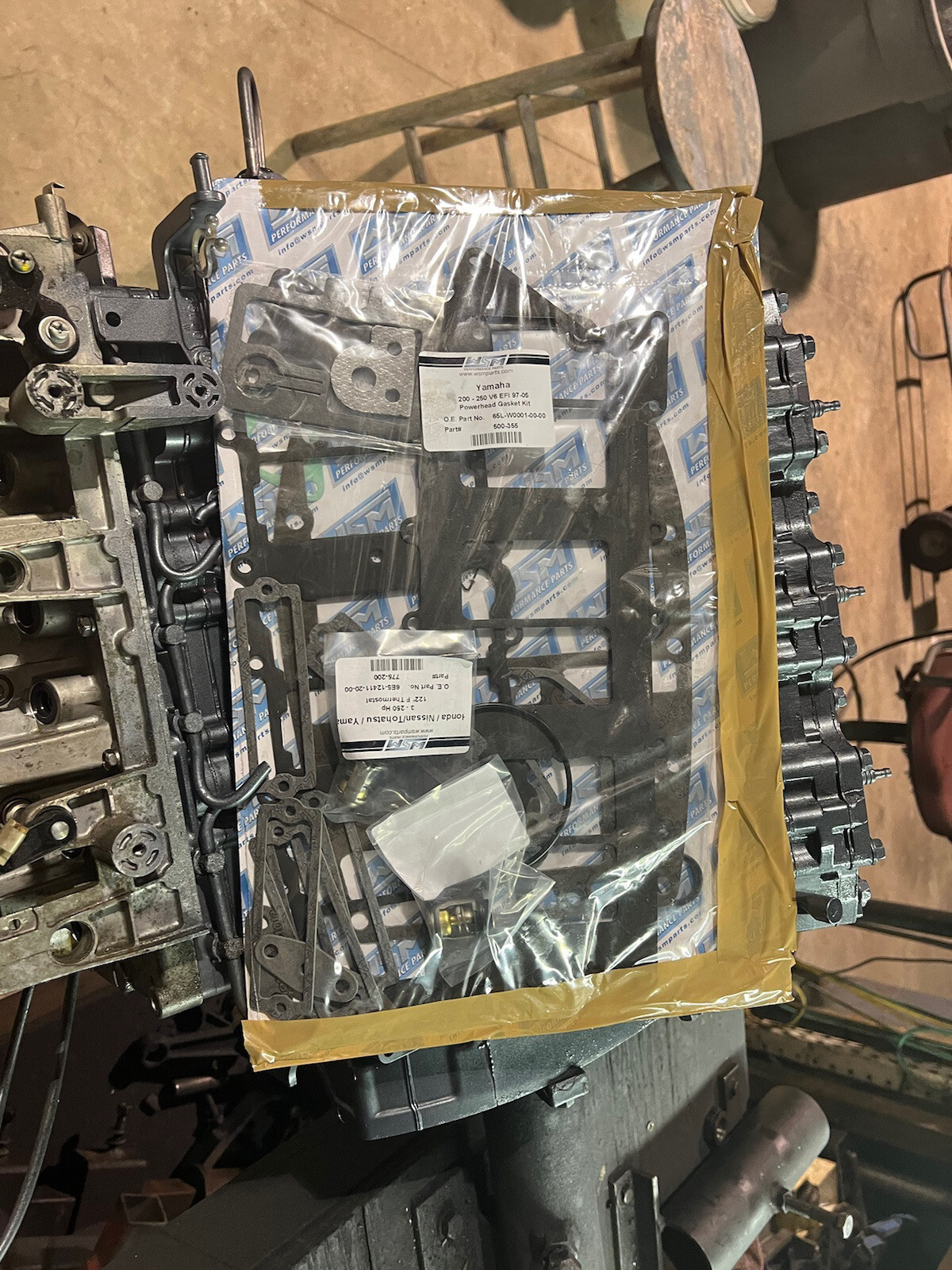 YAMAHA 225/250HP OUTBOARD POWERHEAD OX66 EFI 1998 AND UP (FRESHLY